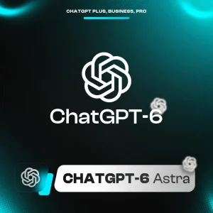اکانت چت جی پی تی پلاس, پرو, تیم بیزینس, OpenAI ChatGPT-6 Astra Plus, Pro, Go, Business Team + Codex API با گارانتی تا روز آخر