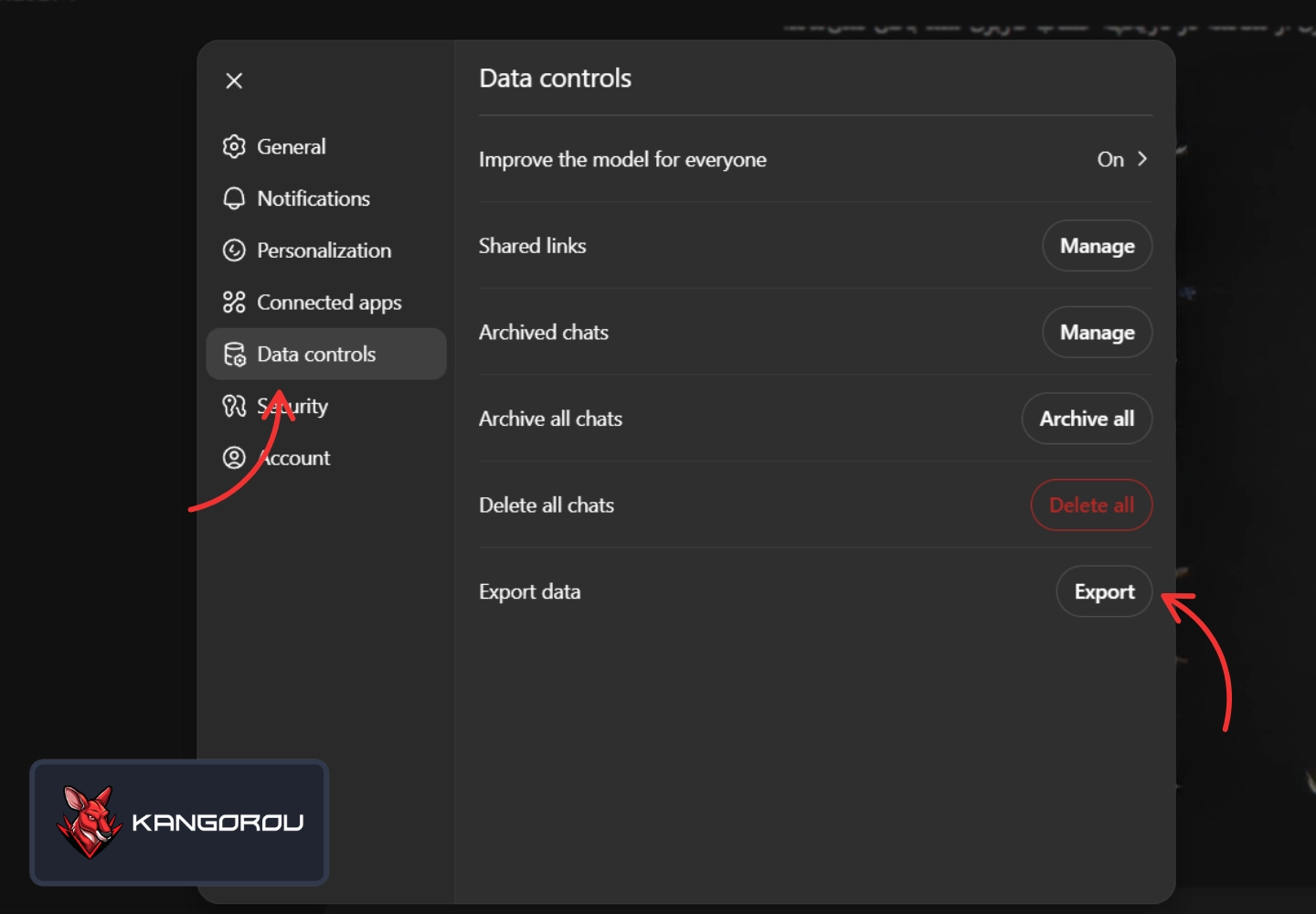 دریافت چت ها