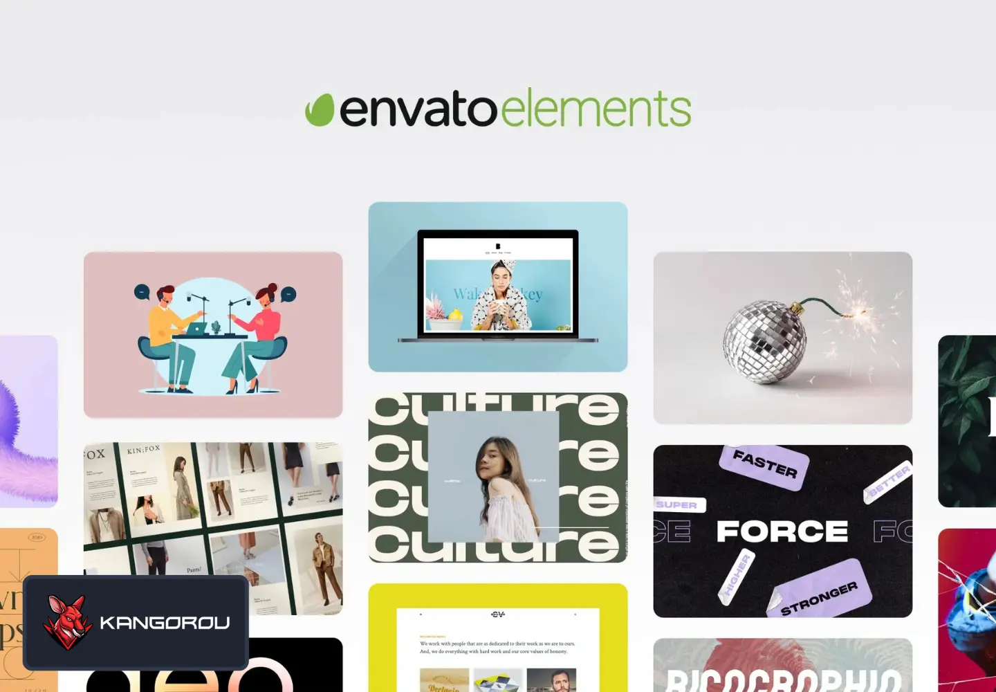 بخش های مختلف کانگورو