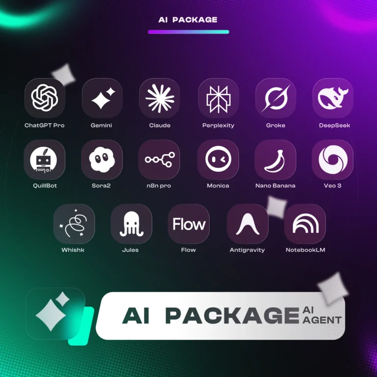 اکانت Dicloak | دسترسی به 17 هوش مصنوعی ChatGPT-5 Pro + Sora 2 + Claude Pro + Perplexity + Grok + Gemini + n8n + AI Agent