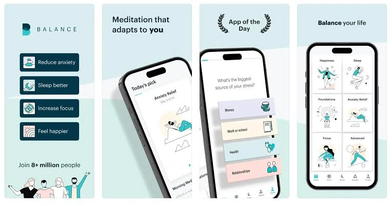 برنامه مدیتیشن Balance
