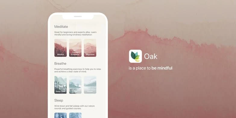 برنامه مدیتیشن Oak