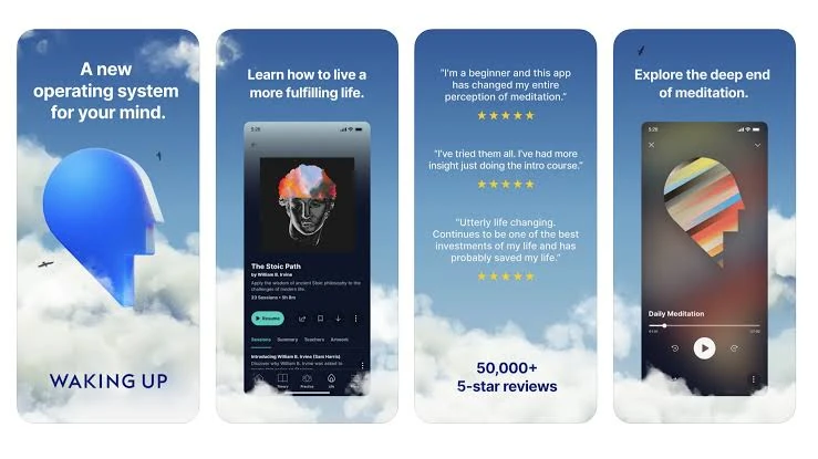 برنامه مدیتیشن Waking Up