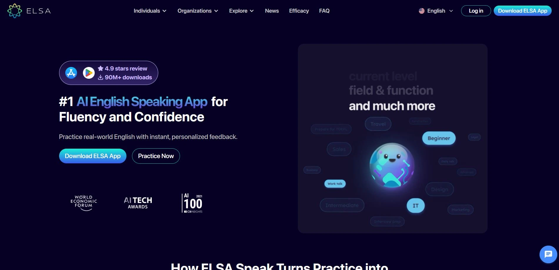 آشنایی با اپ elsa speak
