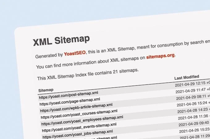 نمونه sitemap برای سئو
