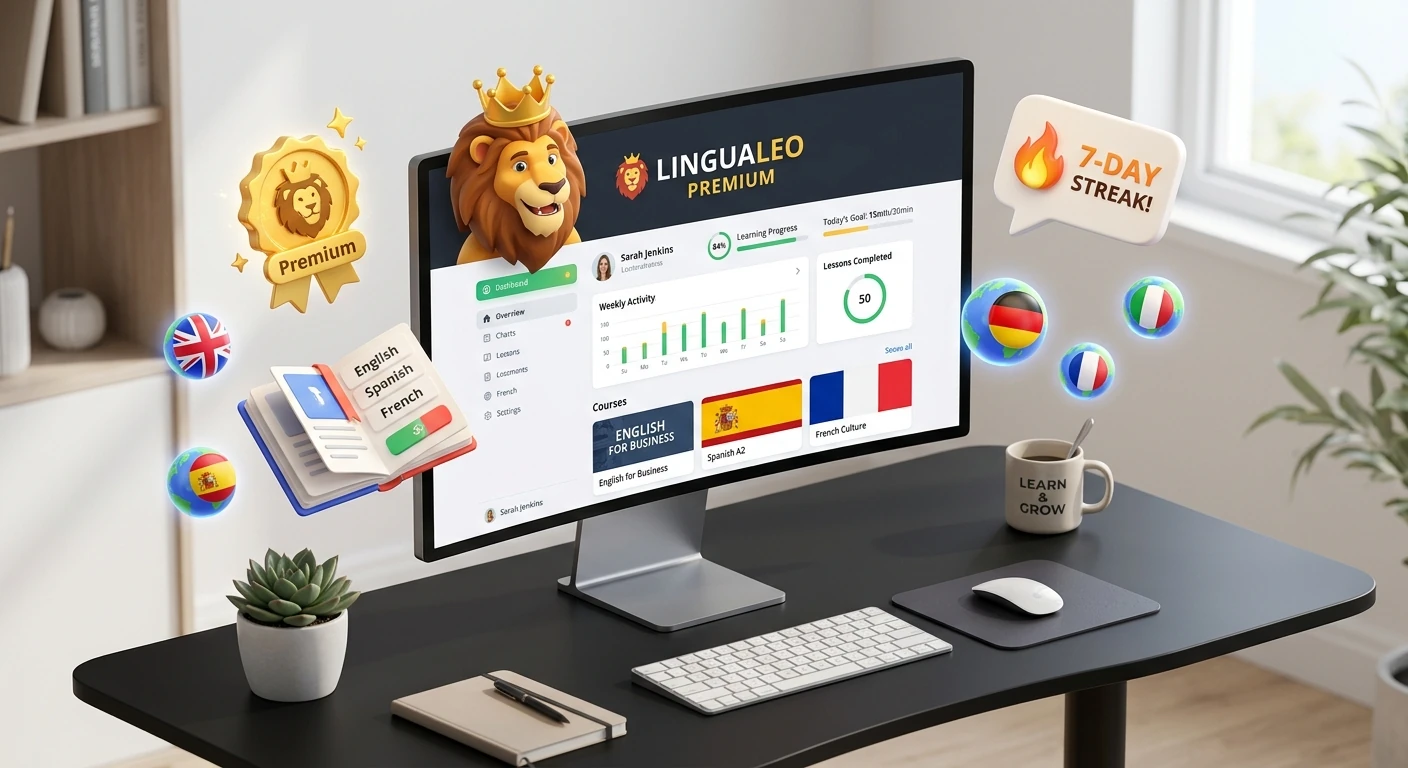 اشتراک lingualeo Premium