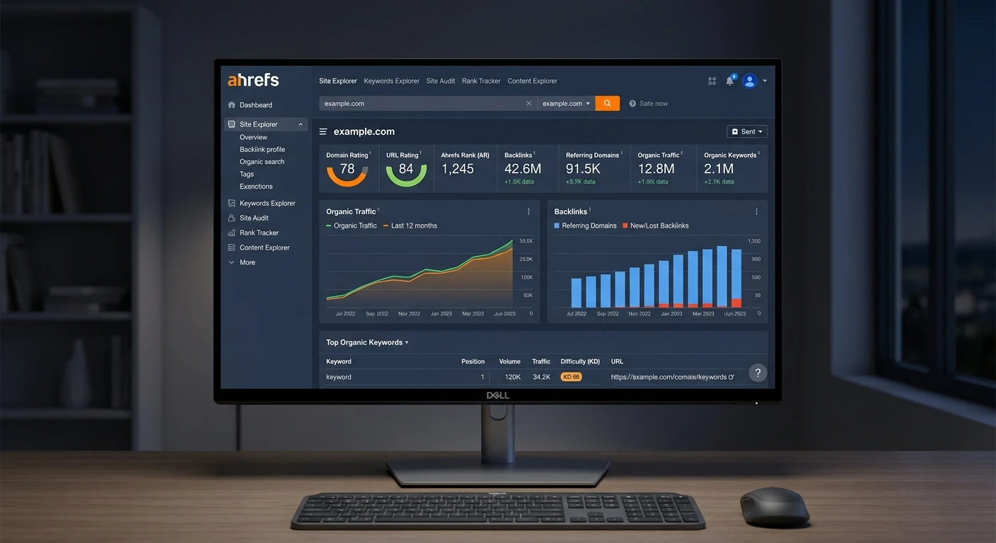 برنامه Ahrefs برای سئو سایت