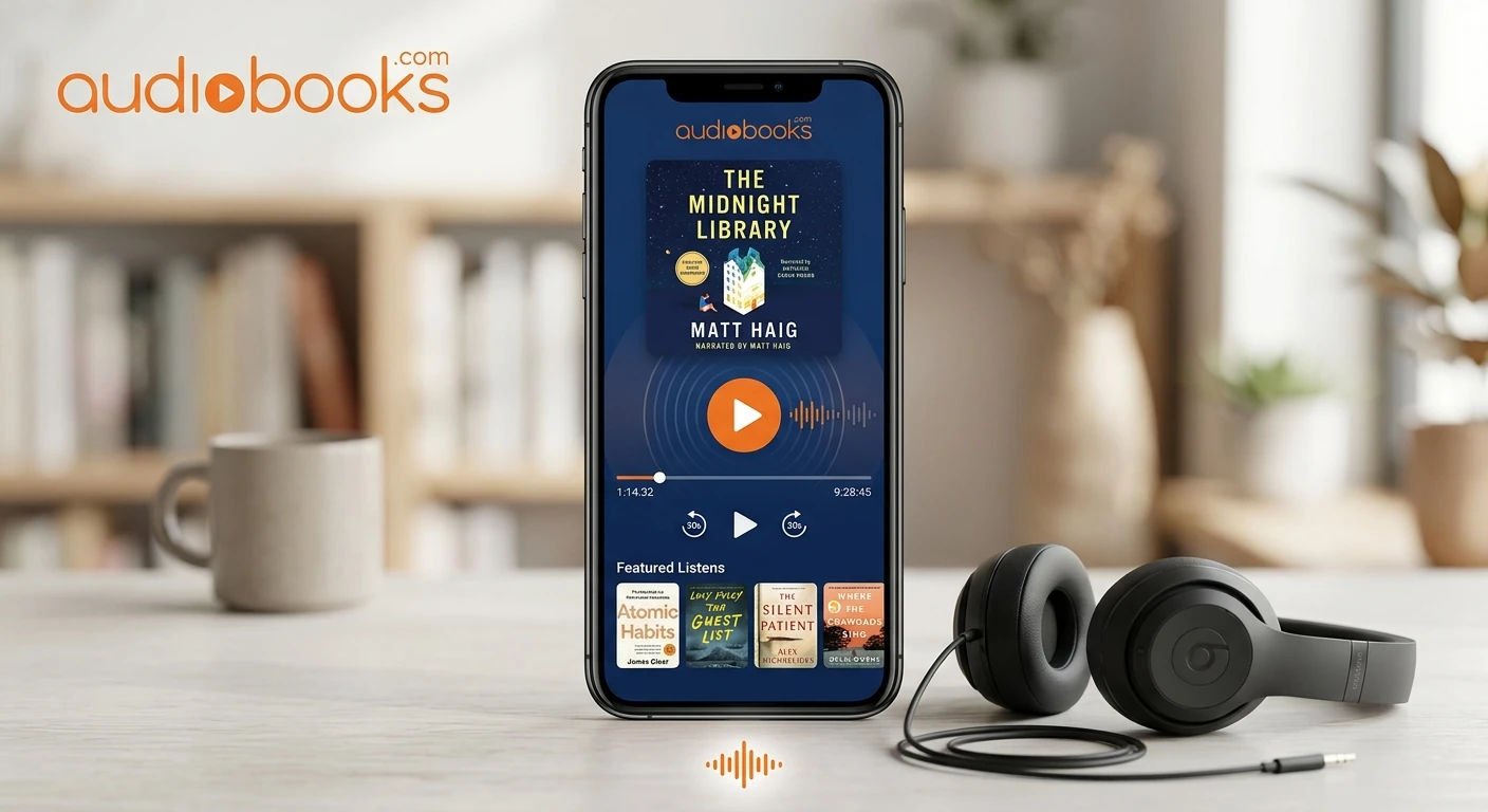 برنامه audiobook برای کتاب صوتی