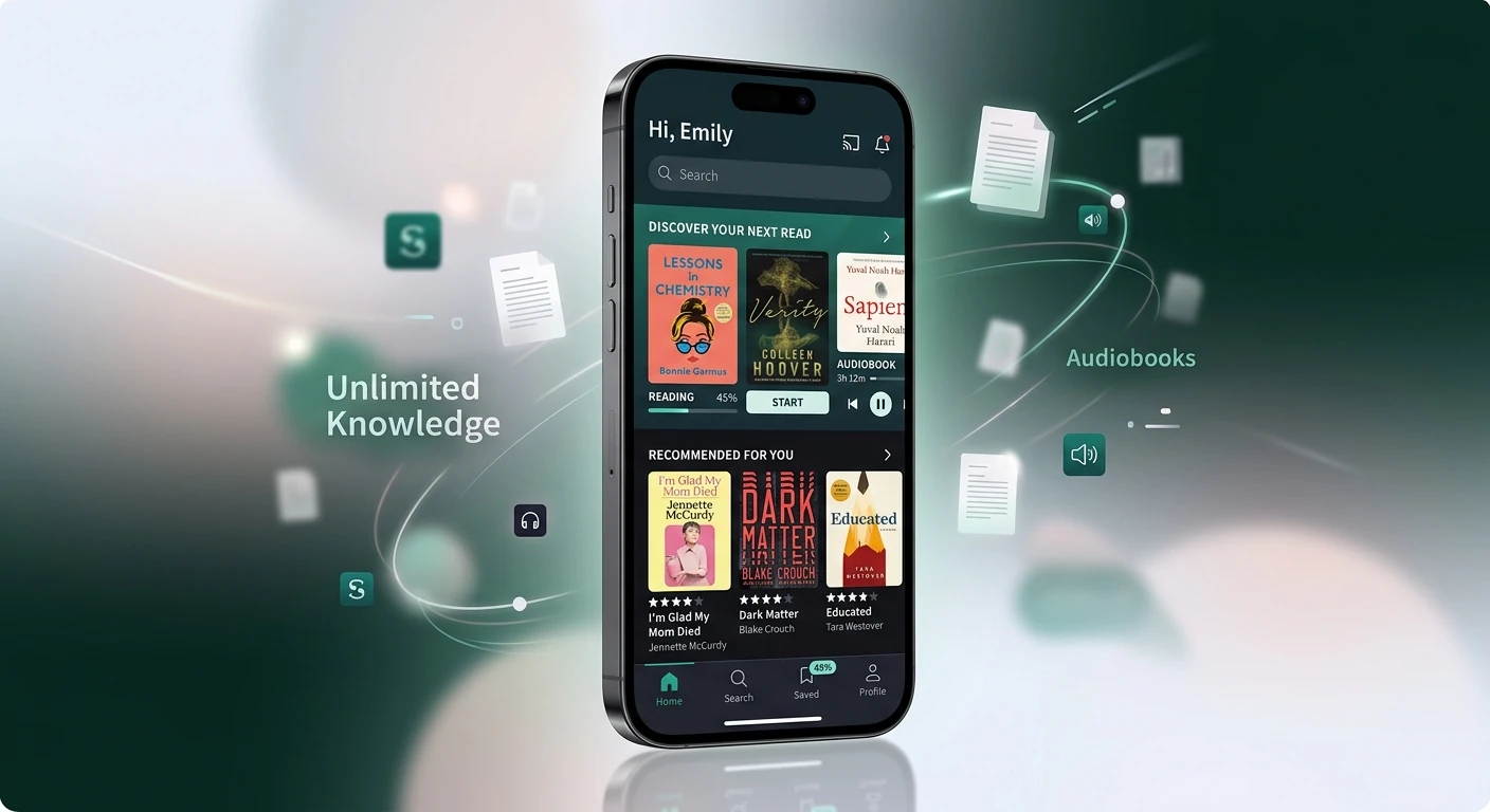 برنامه scribd برای کتاب صوتی